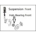 Bearing ( Hub-Front Wheel Bearing  )  