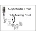 Hub ( Hub-Front Wheel Bearing  )  