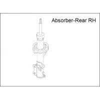 Absorber ( Absorber Rear RH / LH ) Absorber ( Absorber Rear RH / LH )