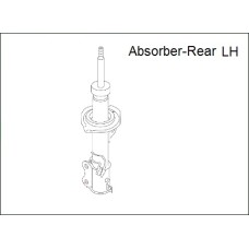 Absorber ( Absorber Rear LH )  