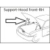 Support ( Front Hood Support RH ) Support ( Front Hood Support RH )