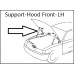 Support ( Front Hood Support  LH )  