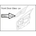 Glass ( Front Door Glass LH )  