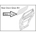 Glass ( Rear Door Glass RH )  