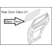 Glass ( Rear Door Glass LH )  