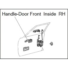 Handle ( Handle Front Door Inside RH ) Handle ( Handle Front Door Inside RH )