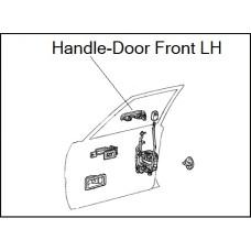 Handle LH ( Handle Front Door Outside LH )  