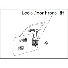 Lock ( Door Lock Front RH ) Lock ( Door Lock Front RH )