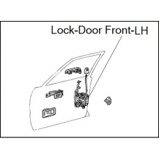 Lock ( Door Lock Front LH ) Lock ( Door Lock Front LH )