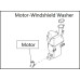 Motor ( Motor-Water washing windshield )  