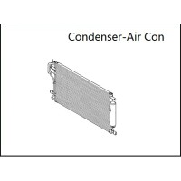 Condenser ( Air Con Condenser ) Suzuki Vitara 2005 TD54 Condenser ( Air Con Condenser ) Suzuki Vitara 2005 TD54