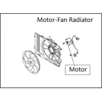 Motor-Fan Radiator Mazda 3 BK5P 